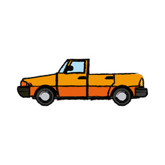 Fototapeta na wymiar car convertible sport automobile transport vector illustration