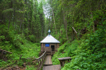 On the sacred source Cosmas and Damian Assisi in the Kostroma region.