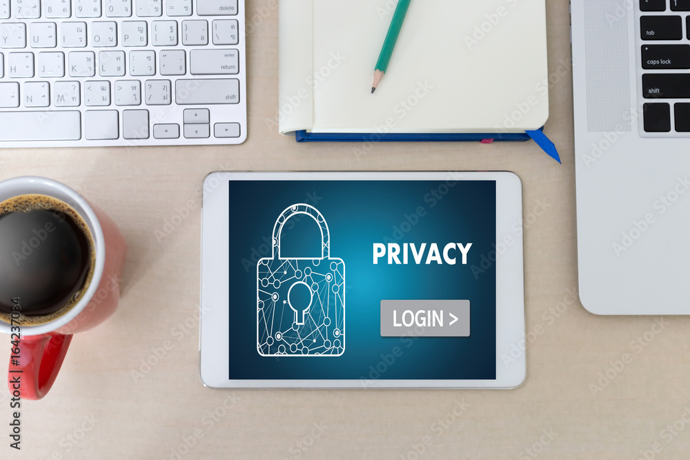 Poster privacy access login performance identification password passcode and privacy