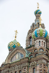 Fototapeta na wymiar St. Petersburg, cathedral of Resurrection of Jesus Christ