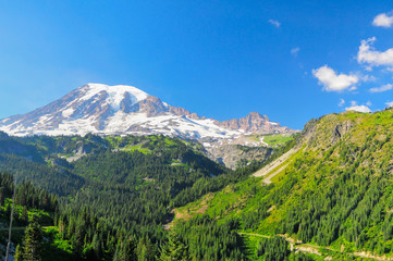 Fototapeta na wymiar Mt. Rainier National Park, USA
