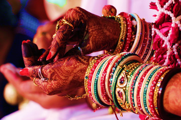 Obraz premium Indian Wedding Ceremony, Indian Marriage