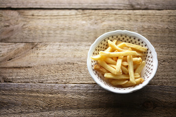 Potato Chips in Bowl