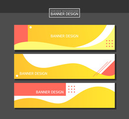 Obraz premium Banner design