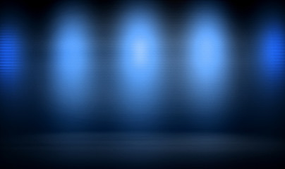 interior with striped design background