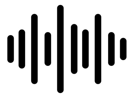 sound icon on white background. sound sign. Stock Vector | Adobe Stock