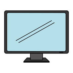 computer display isolated icon vector illustration design