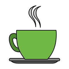 coffee cup isolated icon vector illustration design