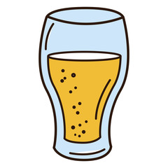beer cup isolated icon vector illustration design