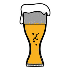 beer cup isolated icon vector illustration design