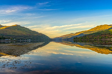 Reflection in a Scottish Loch