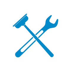 Plumbing work symbol icon