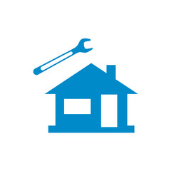 Plumbing work symbol icon