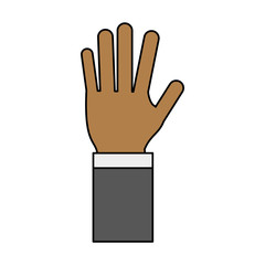 human hand vector illustration