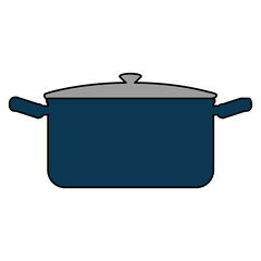 kitchen pot isolated icon vector illustration design