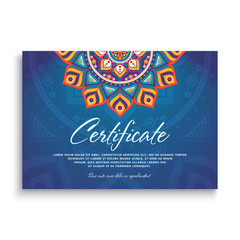 Business Card. Vintage decorative elements. Ornamental floral business cards or invitation with mandala