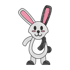 Fototapeta premium Rabbit vector illustration