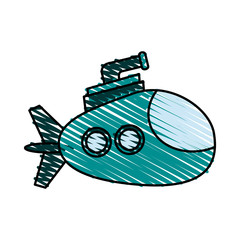 Submarine vector illustration