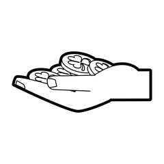 hand vector illustration