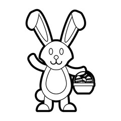 bunny vector illustration