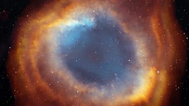 Journey through the Helix Nebula. 4K broadcast quality animation.