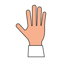 Obraz premium hand vector illustration