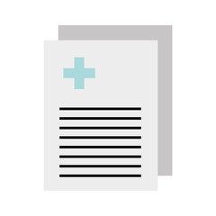 Obraz premium medical order document icon vector illustration design