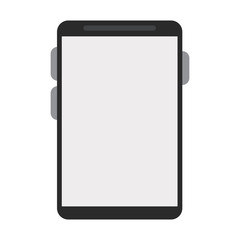 smartphone with blank screen icon image