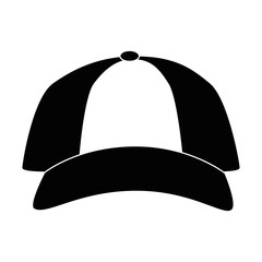 cap accessory icon over white background vector illustration