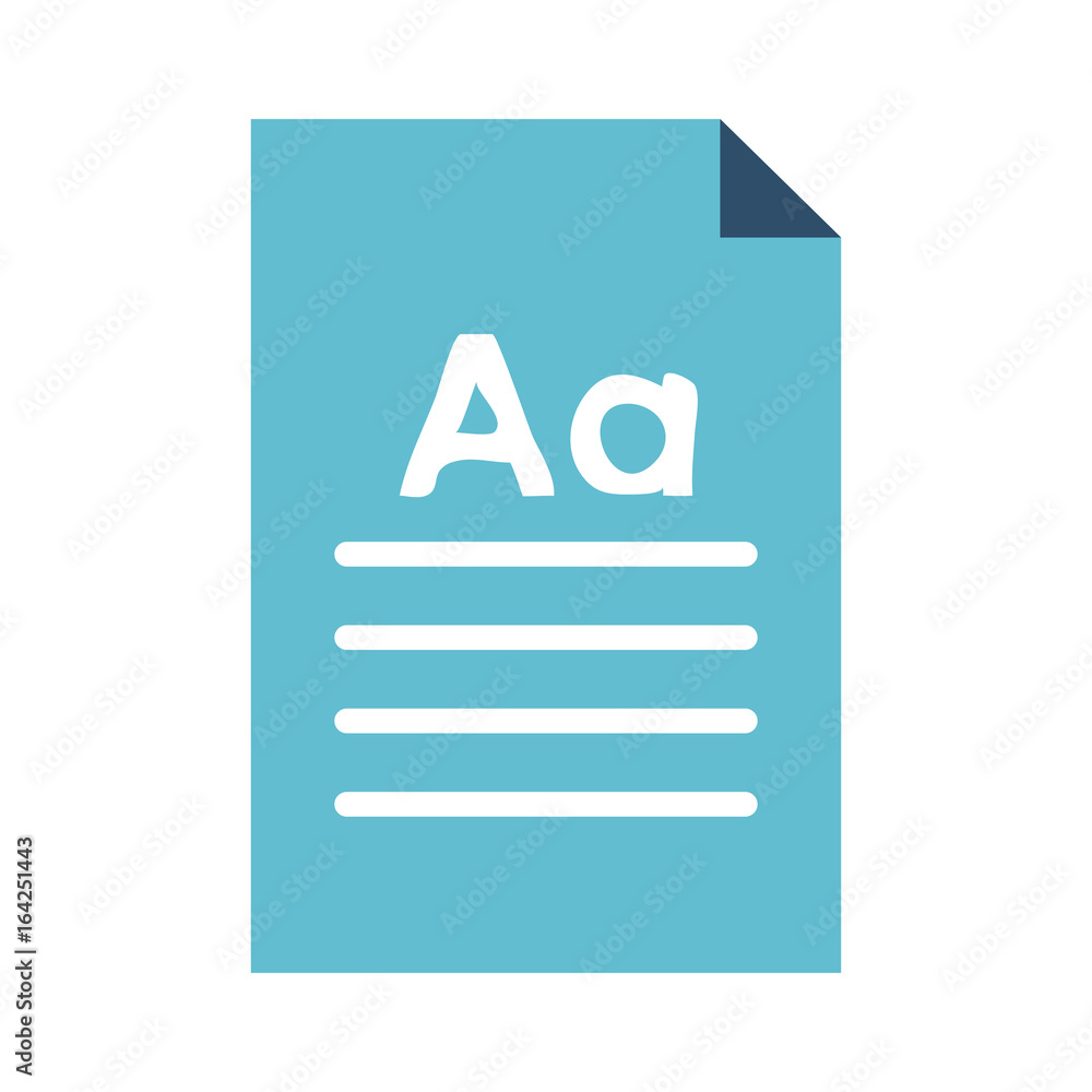 Poster paper document icon image