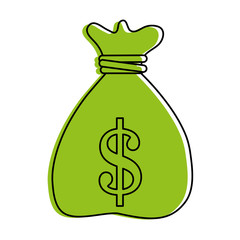 money bag icon image