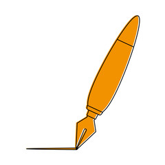 fountain pen icon image