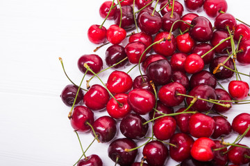 Obraz na płótnie Canvas fresh red cherry