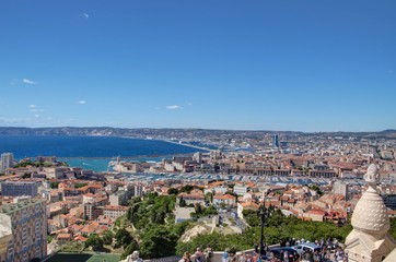 Fototapeta na wymiar Marseille en Provence