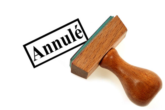 Tampon annul&eacute;