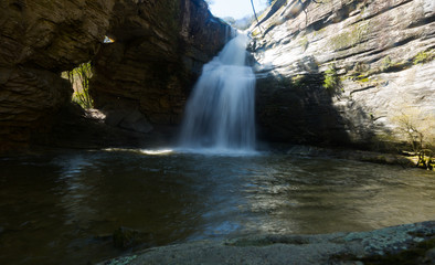 Waterfall La Foradada de Cantonigros