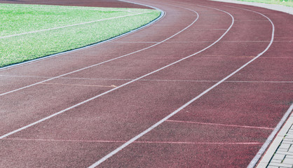 Fototapeta premium City Running track 