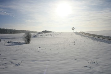 Schneelandschaften in Deutschland