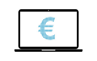 Pixel Icon Laptop - Euro Preis