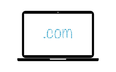 Pixel Icon Laptop - com Domain Web