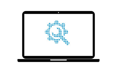 Pixel Icon Laptop - Einstellungen