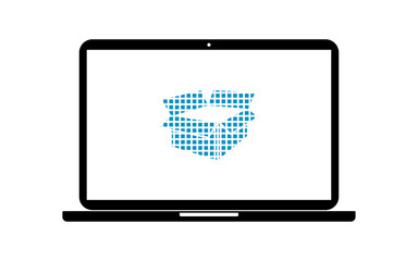 Pixel Icon Laptop - Kiste