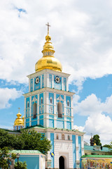 Fototapeta na wymiar St. Michael's Golden Domed Monastery, Kiev Monastery, Monastery.