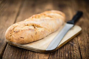 Baguette (selective focus)