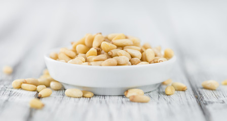 Pine Nuts (selective focus)