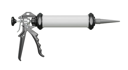 Isolated caulk gun