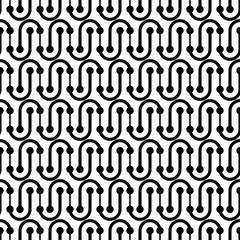 Geometric background seamless pattern vector. 幾何学パターン