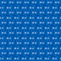 Geometric background seamless pattern vector. 幾何学パターン