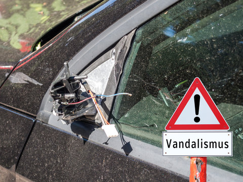 Autospiegel Vandalismus