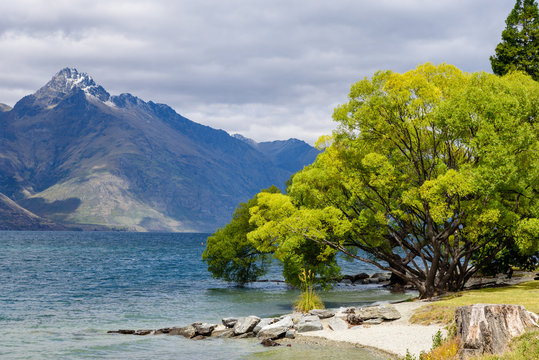 Lake Wakatipu-New Zealand